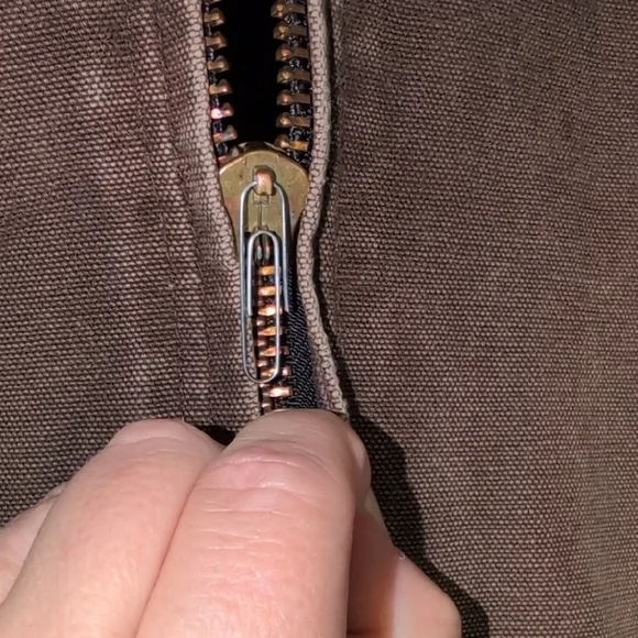 Carhartt Dark Brown Zip-Up Jacket - Picture 8 of 13